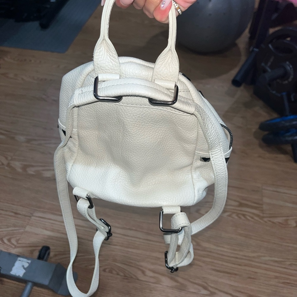 Mini leather backpack - Picture 3 of 3